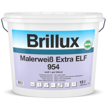 Brillux Malerweiß Extra ELF 954 15.00 LTR